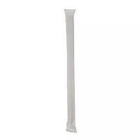 10" Bubble Tea Plastic Straw Wrapped [100ct]