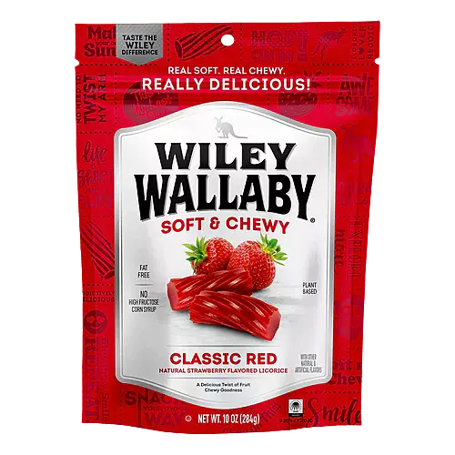 Wiley Wallaby Classic Red 118g 12ct