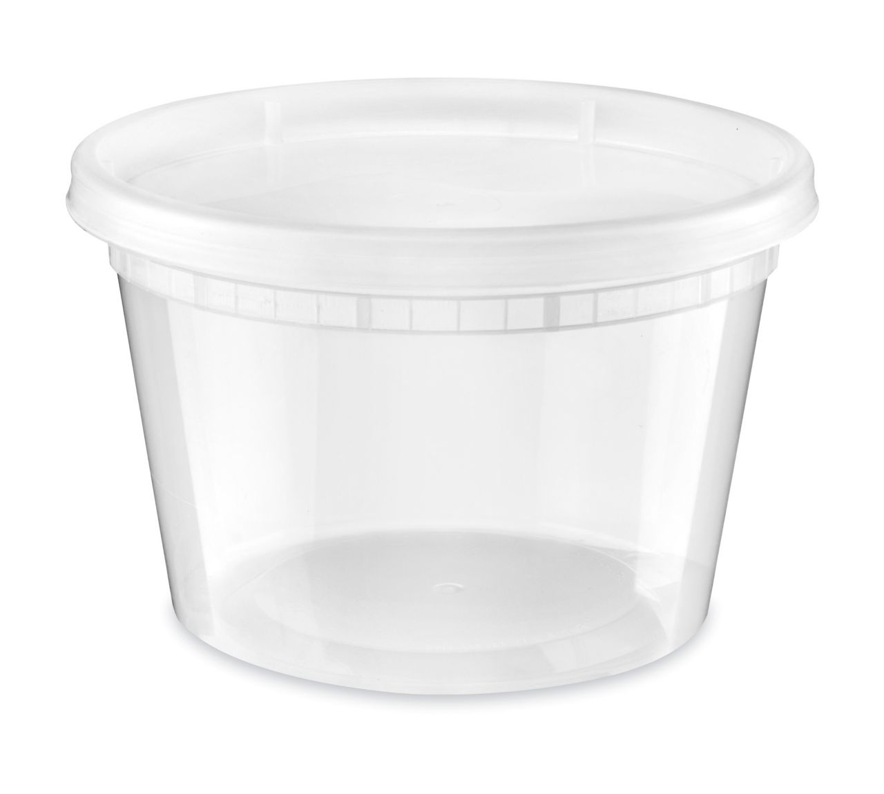 16oz Round Deli Container w/Lids [240ct]