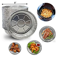 7" Round Aluminium Container [500 ct]