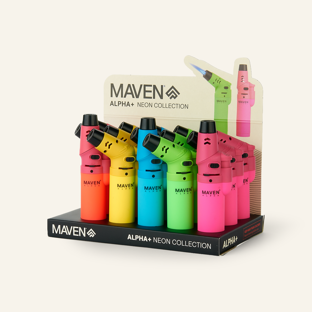 Lighter Maven Alpha+ Neon Torch [15ct/display]