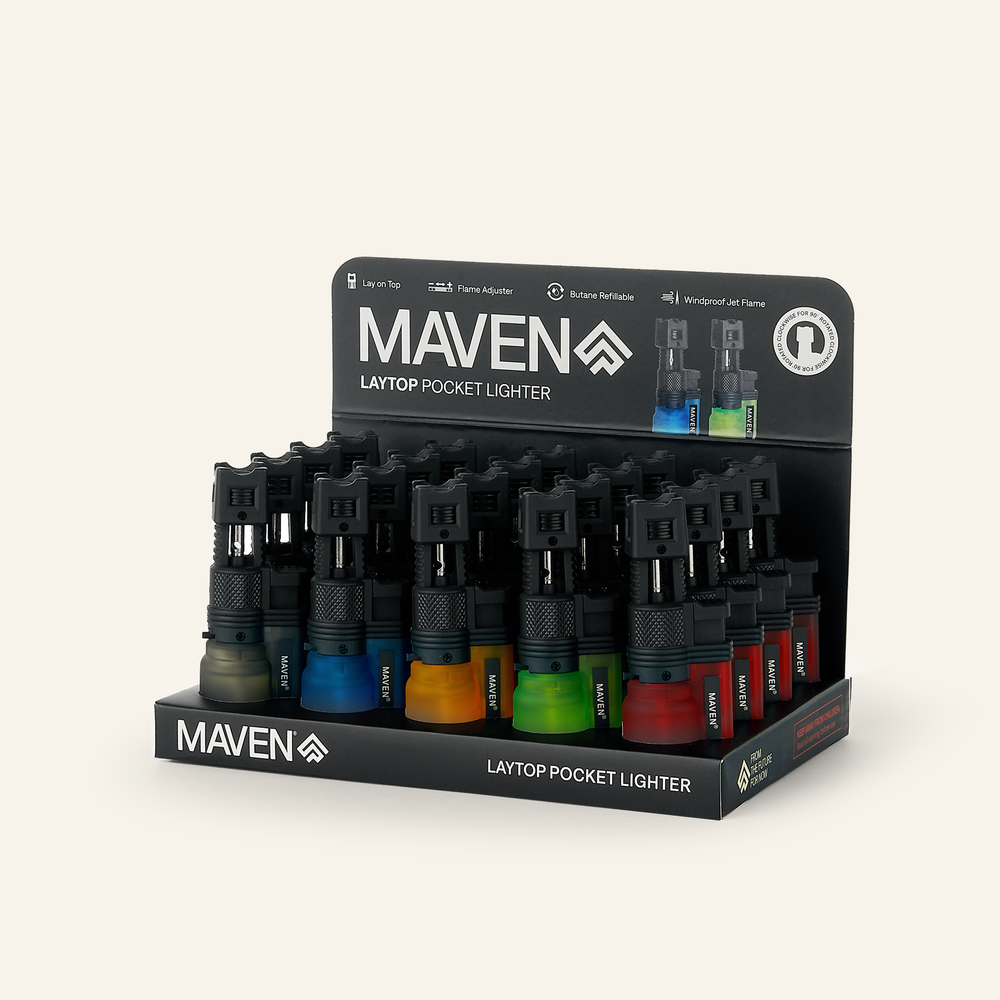 Lighter Maven Laytop [20ct/display]