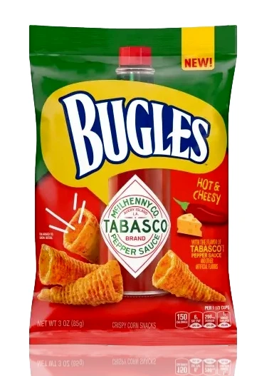 Bugles Nacho Hot & Cheesy 3oz [6ct/Box]