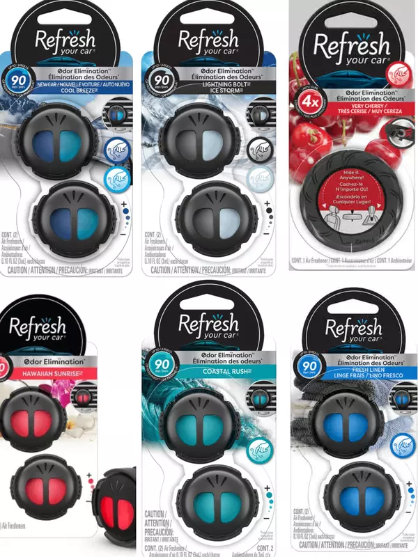 Refresh Vent Clip 2pk Cool Shell [4pcs/pack]