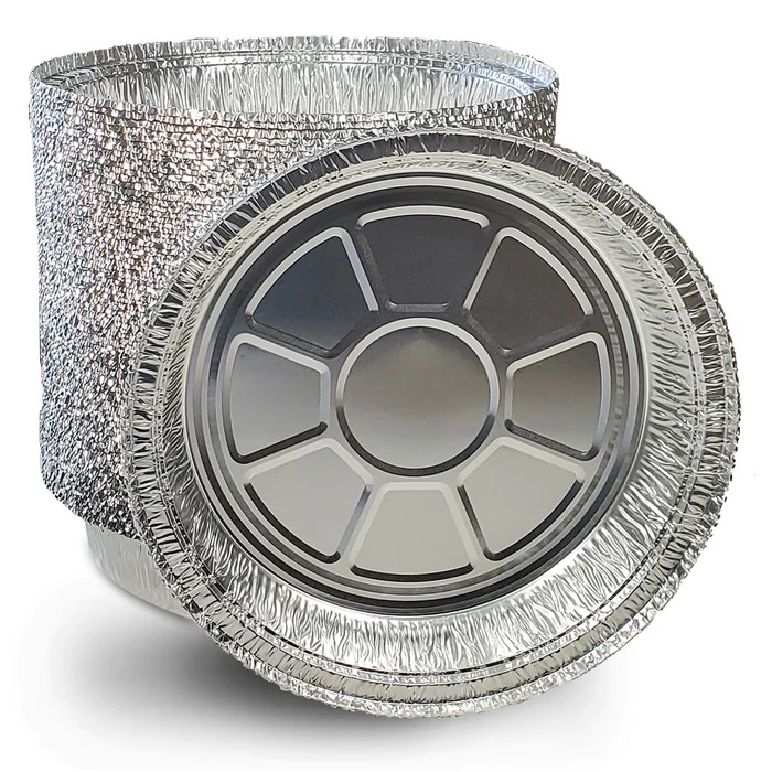 9" Round Aluminium Container [500 ct]