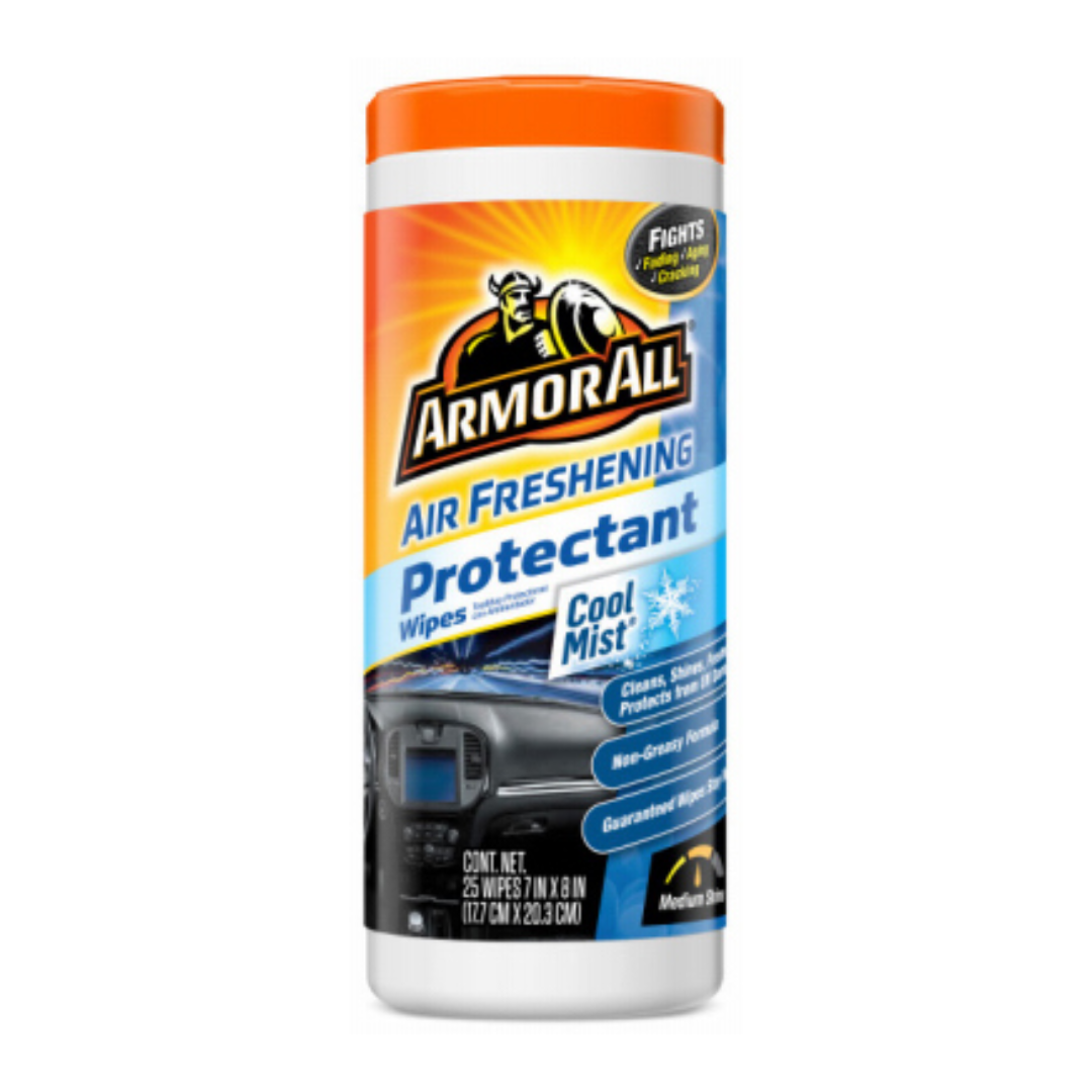 Armor All Wipes Tub Cool mist (25Ct) (6pcs/box)