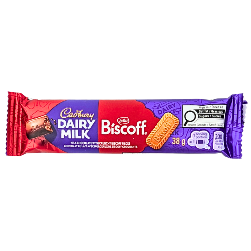 Cadbury Dairy Milk with Biscoff regular 38g [24ct]