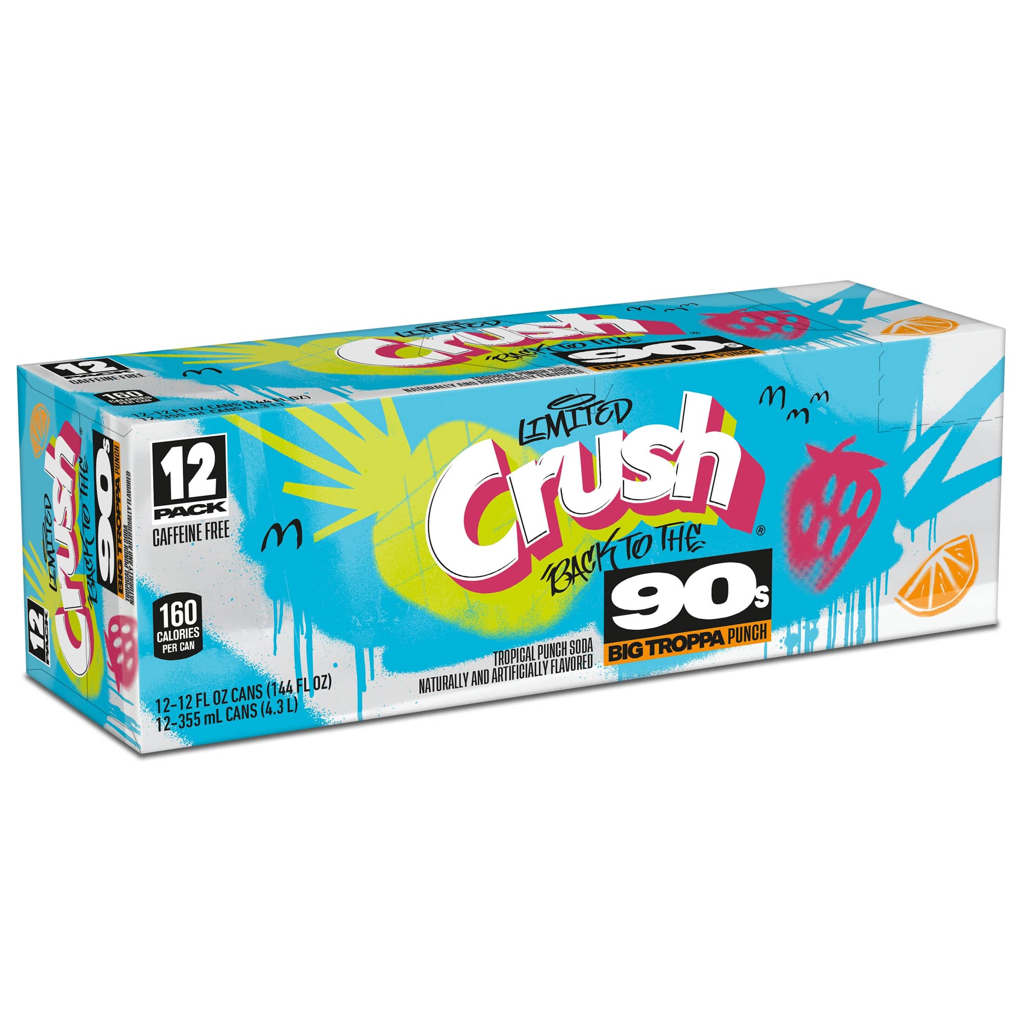 Crush 90s Big Troppa Punch USA [12cans/pack]