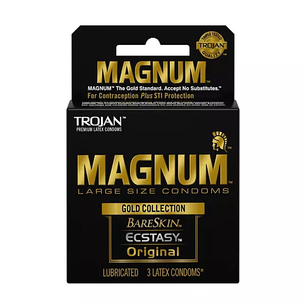 Trojan Condoms Magnum 3ct
